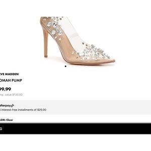 Steve Madden Nomah Brand new size 7.5 shoes  beautiful 130.00 value